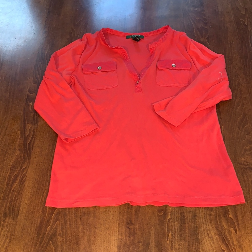 Ralph Lauren 3/4 Sleeve Tee